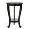 Safavieh Heather Pedestal Side Table - Distressed Black AMH5711B - alternate 1